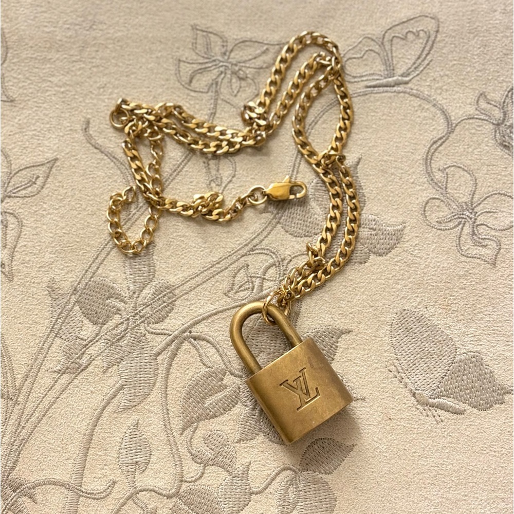 Louis Vuitton Lock Necklace